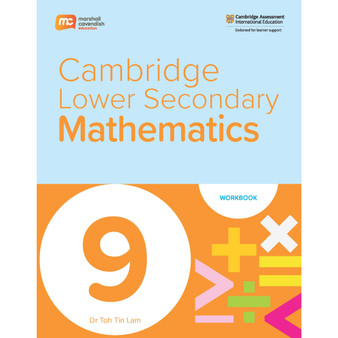 Marshall Cavendish Cambridge Lower Secondary Mathematics Stage 9 Workbook - ISBN 9789815090444