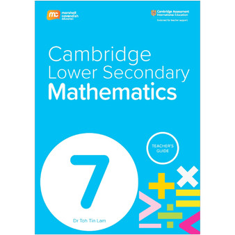 Marshall Cavendish Cambridge Lower Secondary Mathematics Stage 7 Teacher's Guide - ISBN 9789815090451