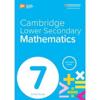 Marshall Cavendish Cambridge Lower Secondary Mathematics Stage 7 Teacher's Guide - ISBN 9789815090451