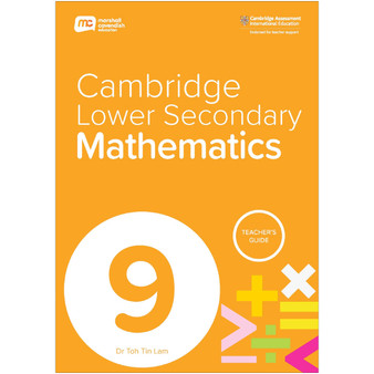 Marshall Cavendish Cambridge Lower Secondary Mathematics Stage 9 Teacher's Guide - ISBN 9789815090475