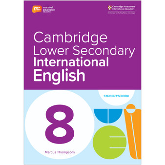 Marshall Cavendish Cambridge Lower Secondary International English Stage 8 Student's Book - ISBN 9789815089738 Marshall Cavendish Cambridge Lower Secondary International English Stage 8 Student's Book - ISBN 9789815089738