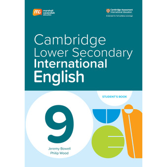 Marshall Cavendish Cambridge Lower Secondary International English Stage 9 Student's Book - ISBN 9789815089745