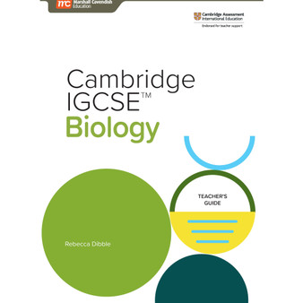 Marshall Cavendish Cambridge IGCSE™ Biology Teacher's Guide - ISBN 9789814927963