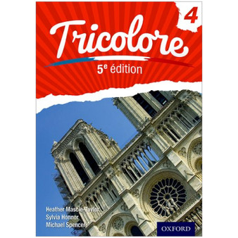 Oxford IGCSE Tricolore 4 Student Book (5th Edition) - ISBN 9780198374756