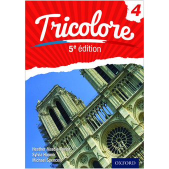 Oxford IGCSE Tricolore 4 Student Book (5th edition) - ISBN 9780198374756