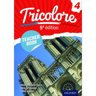 Oxford IGCSE Tricolore 4 Teacher Book (5th edition) - ISBN 9780198374763