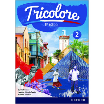Oxford Tricolore Student Book 2 (6th edition) - ISBN 9781382045292