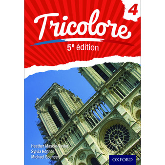 Oxford IGCSE Tricolore 4 Audio CD Pack (5th edition) - ISBN 9780198374770