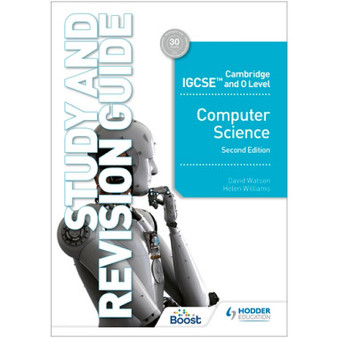 Hodder Cambridge IGCSE and O Level Computer Science Study and Revision Guide (2nd edition) - ISBN 9781398318489 Hodder Cambridge IGCSE and O Level Computer Science Study and Revision Guide (2nd edition) - ISBN 9781398318489