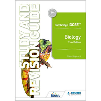 Hodder Cambridge IGCSE™ Biology Study and Revision Guide (3rd edition) - ISBN 9781398361348 Hodder Cambridge IGCSE™ Biology Study and Revision Guide (3rd edition) - ISBN 9781398361348
