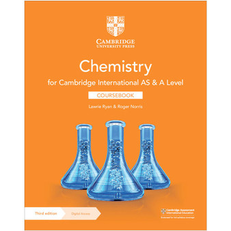 Cambridge International AS & A Level Chemistry Coursebook with Digital Access (2 Years) - ISBN 9781108863193 Cambridge International AS & A Level Chemistry Coursebook with Digital Access (2 Years) - ISBN 9781108863193