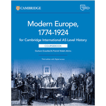 Cambridge International AS Level History Modern Europe 1774–1924 Coursebook with Digital Access (2 Years) - ISBN 9781009556200