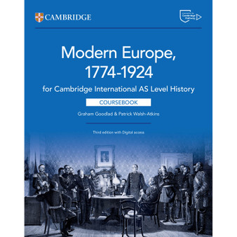 Cambridge International AS Level History Modern Europe 1774–1924 Coursebook with Digital Access (2 Years) - ANDREWS ACADEMY