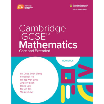 Marshall Cavendish Cambridge IGCSE™ Mathematics Core & Extended Workbook - ISBN 9789814913072