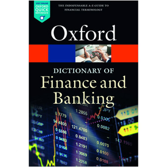 Oxford Dictionary of Finance and Banking (6th edition) - ISBN 9780198789741