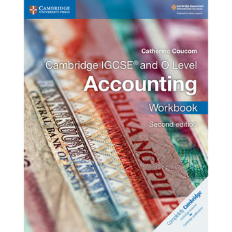 SALE - Cambridge IGCSE and O Level Accounting Workbook - ISBN 9781316505052