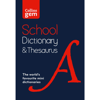Collins Gem School Dictionary & Thesaurus - ISBN 9780008321161