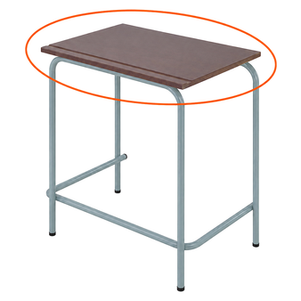 Replacement School Single Desk Top - MDF Supawood