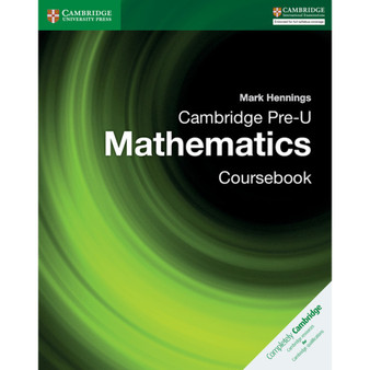 Cambridge Pre-U Mathematics Coursebook - ISBN 9781316635759