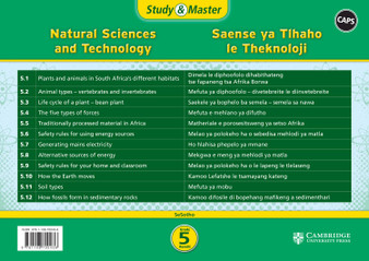 Cambridge Study & Master Saense le Thekenoloji Kereiti 5 (poster pack - 12 posters in carry case)