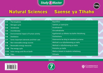 Cambridge Study & Master Saense Kereiti 7 (poster pack - 12 posters in carry case) - ISBN 9781108700689