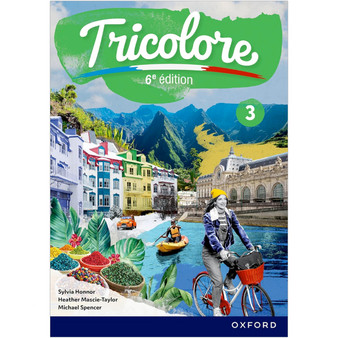 Oxford Tricolore Student Book 3 (6th edition) - ISBN 9781382045339