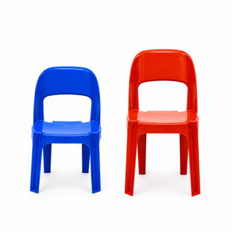 ALPINE® Junior Stackable Plastic Chairs