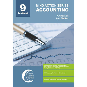 DIGITAL - Mind Action Series Accounting Grade 9 Textbook CAPS (2022) PDF (3 Year Licence)
