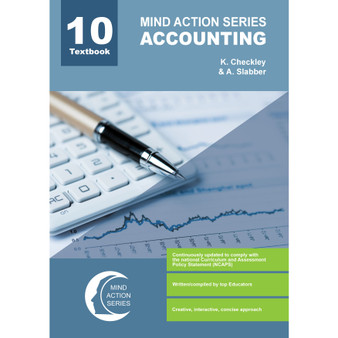 DIGITAL - Mind Action Series Accounting Textbook NCAPS (2022) - Grade 10 PDF (3 Year Licence) - ISBN 9781776118687