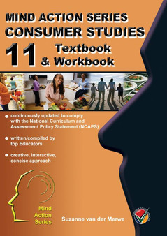DIGITAL - Mind Action Series Consumer Studies Textbook/Workbook Grade 11 NCAPS PDF (1 year licence) - ISBN 9781869216474