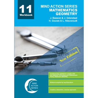 DIGITAL - Mind Action Series Mathematics Geometry Workbook CAPS & IEB (2020) - Grade 11 PDF (1 year licence) - ISBN 9781776116454