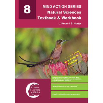 DIGITAL - Mind Action Series Natural Sciences Textbook & Workbook (Full Colour) Grade 9 NCAPS (2025) PDF (3 Year Licence) - ISBN 9781067254247