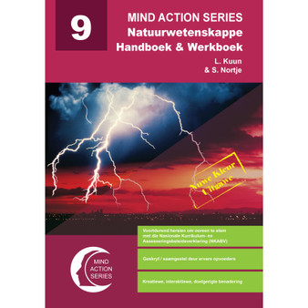 Mind Action Series Natuurwetenskappe Handboek & Werkboek (Volkleur) Graad 9 NKABV (2025) - Bound - ISBN 9781067254254