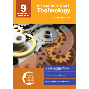 DIGITAL - Mind Action Series Technology Textbook & Workbook Grade 9 NCAPS (2018) PDF (1 Year Licence) - ISBN 9781776114603