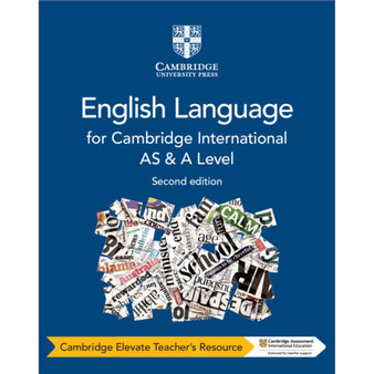 DIGITAL - Cambridge International AS and A Level English Language Digital Teacher’s Resource - ISBN 9781108455879