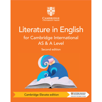 DIGITAL - Cambridge International AS & A Level Literature in English Digital Coursebook (2 Years) - ISBN 9781108457910
