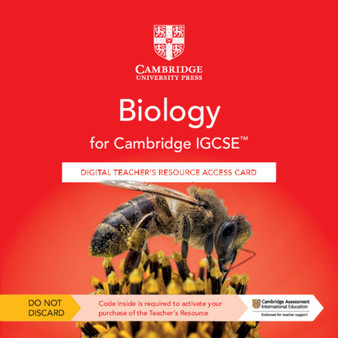 DIGITAL - Cambridge IGCSE™ Biology Digital Teacher's Resource Access Card - ISBN 9781108947473