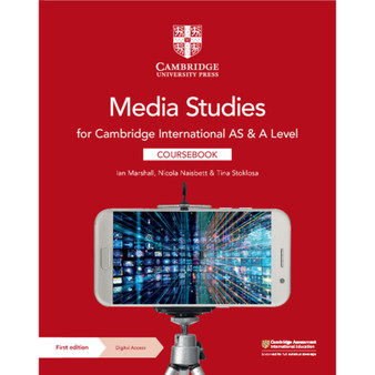 DIGITAL - Cambridge International AS & A Level Media Studies Coursebook with Digital Access (2 Years) - ISBN 9781009262248