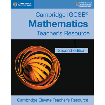 DIGITAL - Cambridge IGCSE® Mathematics Digital Teacher’s Resource - ISBN 9781108437271