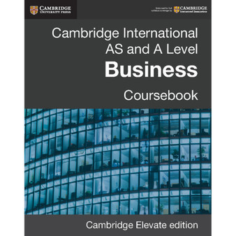 DIGITAL - Cambridge International AS and A Level Business Studies Digital Coursebook (2 Years) - ISBN 9781107696129