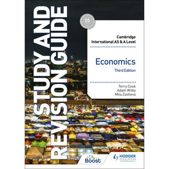 DIGITAL - Cambridge International AS/A Level Economics Study and Revision Guide Third Edition Boost eBook - ISBN 9781398351363