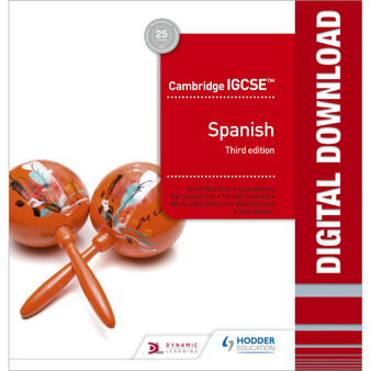 DIGITAL - Cambridge IGCSE™ Spanish Online Teacher Guide with Audio Third Edition - ISBN 9781510448568