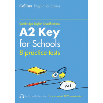 Collins Cambridge English - Practice Tests for A2 Key for Schools (KET) (Volume 1): (First edition) - ISBN 9780008367558