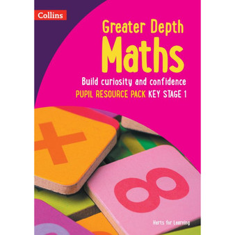 Herts for Learning - Greater Depth Maths Pupil Resource Pack Key Stage 1 - ISBN 9780008454883
