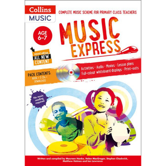 Music Express - Music Express: Age 6-7 (Book + 3CDs): Complete music scheme for primary class teachers (New edition) - ISBN 9781472900180