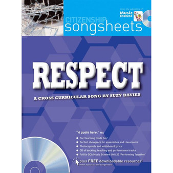 Songsheets - Respect: A cross-curricular song by Suzy Davies - ISBN 9781408104439