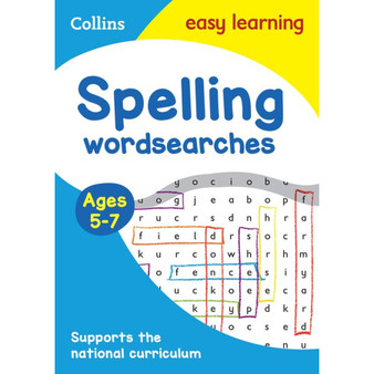 Collins Easy Learning KS1 - Spelling Word Searches Ages 5-7: Ideal for home learning - ISBN 9780008212643