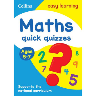 Collins Easy Learning KS1 - Maths Quick Quizzes Ages 5-7: Ideal for home learning - ISBN 9780008212520