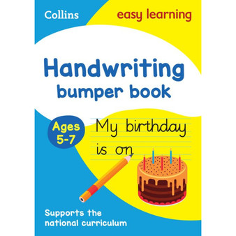 Collins Easy Learning KS1 - Handwriting Bumper Book Ages 5-7: Ideal for home learning - ISBN 9780008151478
