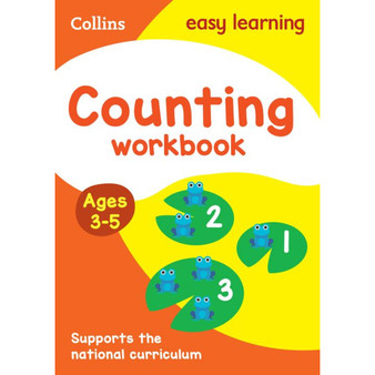 Collins Easy Learning Preschool - Counting Workbook Ages 3-5: Ideal for home learning - ISBN 9780008152284